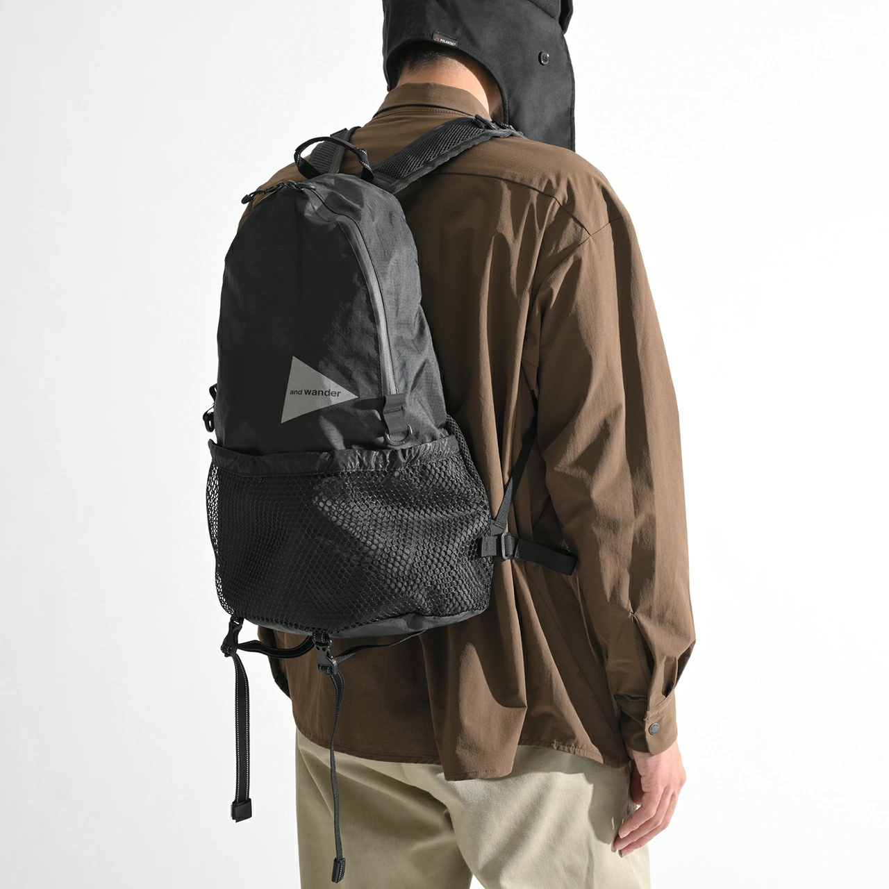 and wander - ECOPAK 20L daypack / BLACK