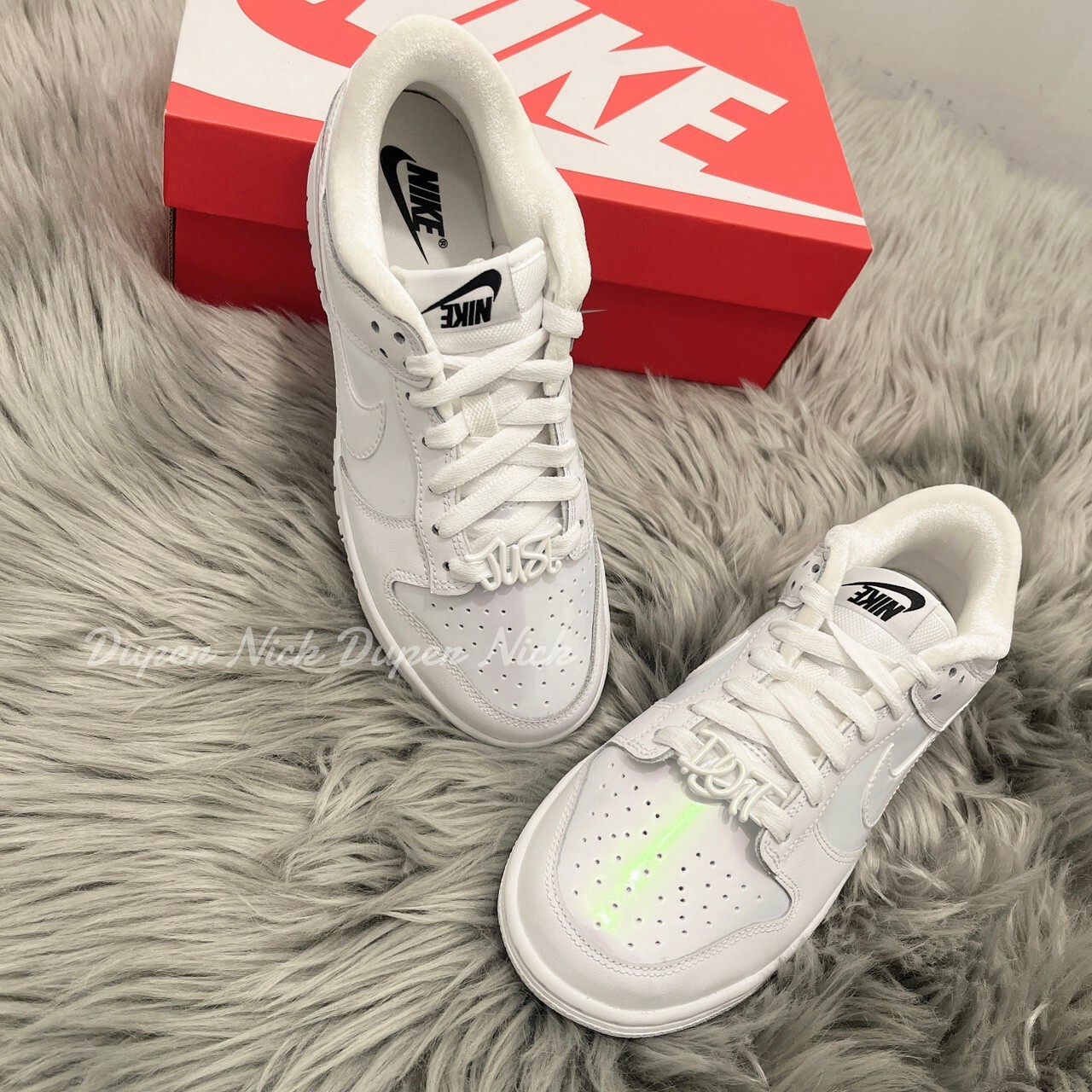 預購 Nike Dunk Low Just Do It White 珍珠白