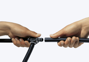 "GARDENA" 德國1/2"(13mm)T型接頭(10包/盒)(2個/包)-[8329]