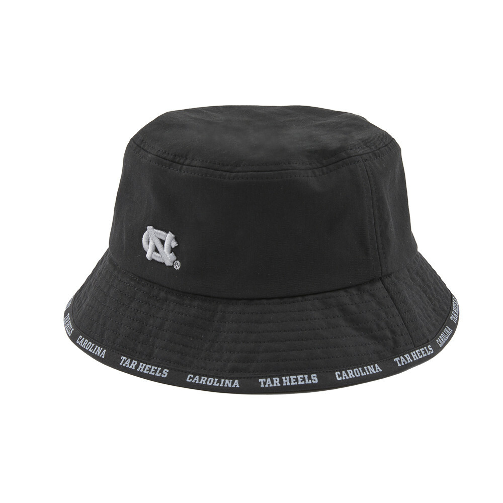 NCAA 帽子 黑 白 校徽 刺繡 滾邊 漁夫帽 7355187000 7355187120