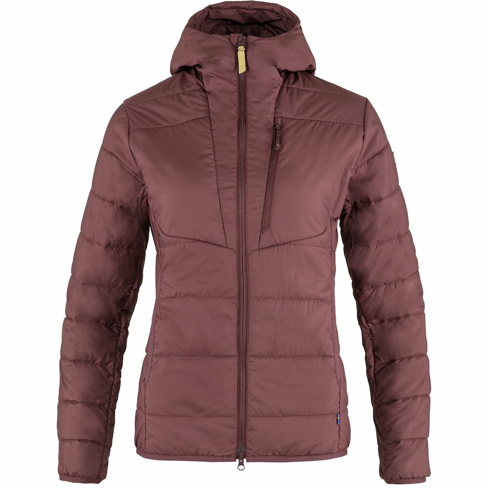 Fjallraven 瑞典北極狐 Keb Padded Hoodie W 女款 保暖化纖外套 化纖填充外套 F89630-357 葡萄紫 [HappyOutdoor]