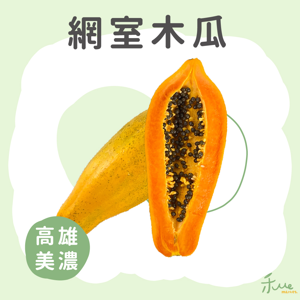 【美濃】網室木瓜(五溝黃)