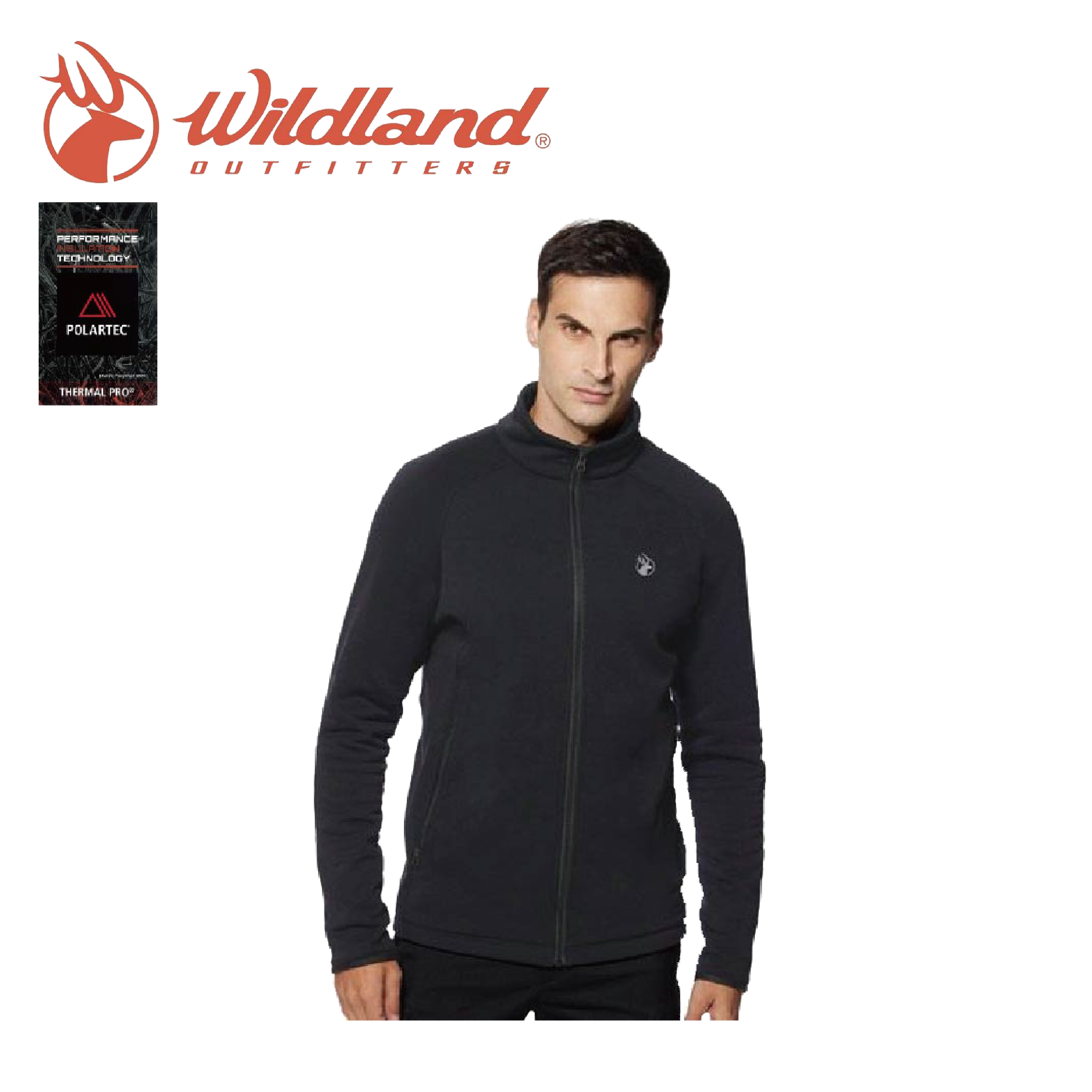 Wildland 荒野 男PolartecPSP功能外套 黑 戶外/休閒/旅遊 04WP2610