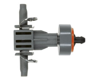 "GARDENA" 德國2L/h流量精準灌溉穩壓連接滴頭(平均水壓至0.5-4bar)(管末塞x1)(斜坡/垂直種植)(10包/盒)(10個/包)-[8311]