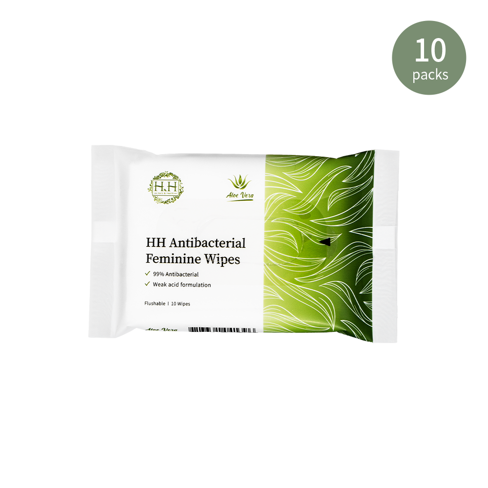 HH Antibacterial Feminine Wipes 20 packs