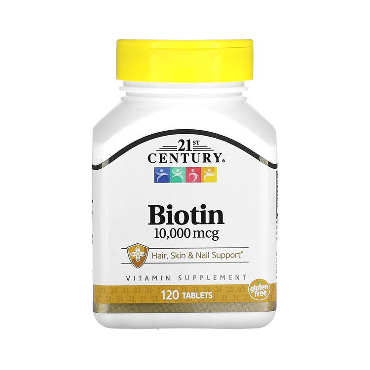 21st Century Biotin 10000mcg , 120 Tablets