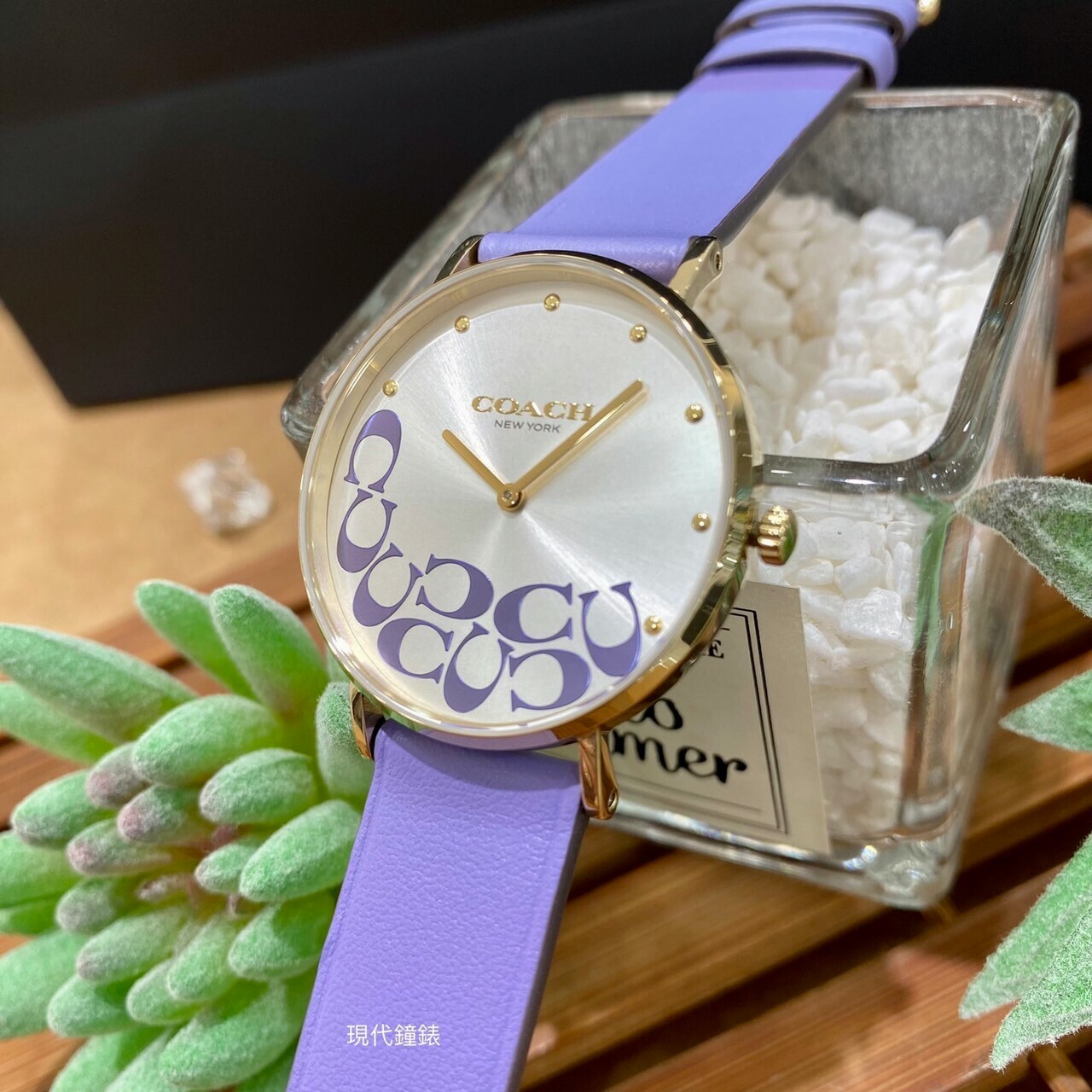 【COACH】繽紛Logo C 時尚腕錶 CO14504134 36mm 現代鐘錶