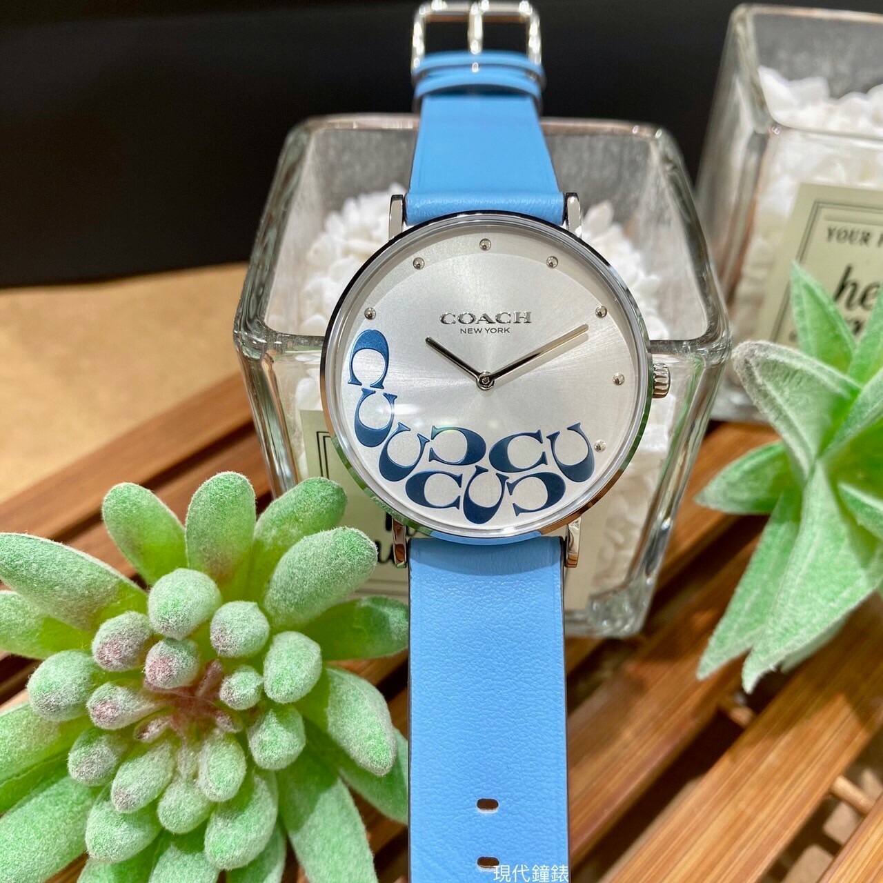 【COACH】繽紛Logo C 時尚腕錶 CO14504136 36mm 現代鐘錶