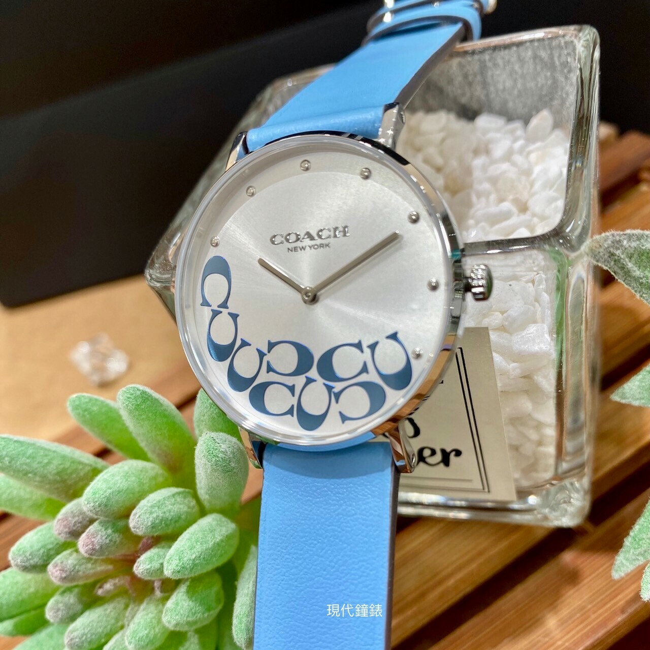 【COACH】繽紛Logo C 時尚腕錶 CO14504136 36mm 現代鐘錶