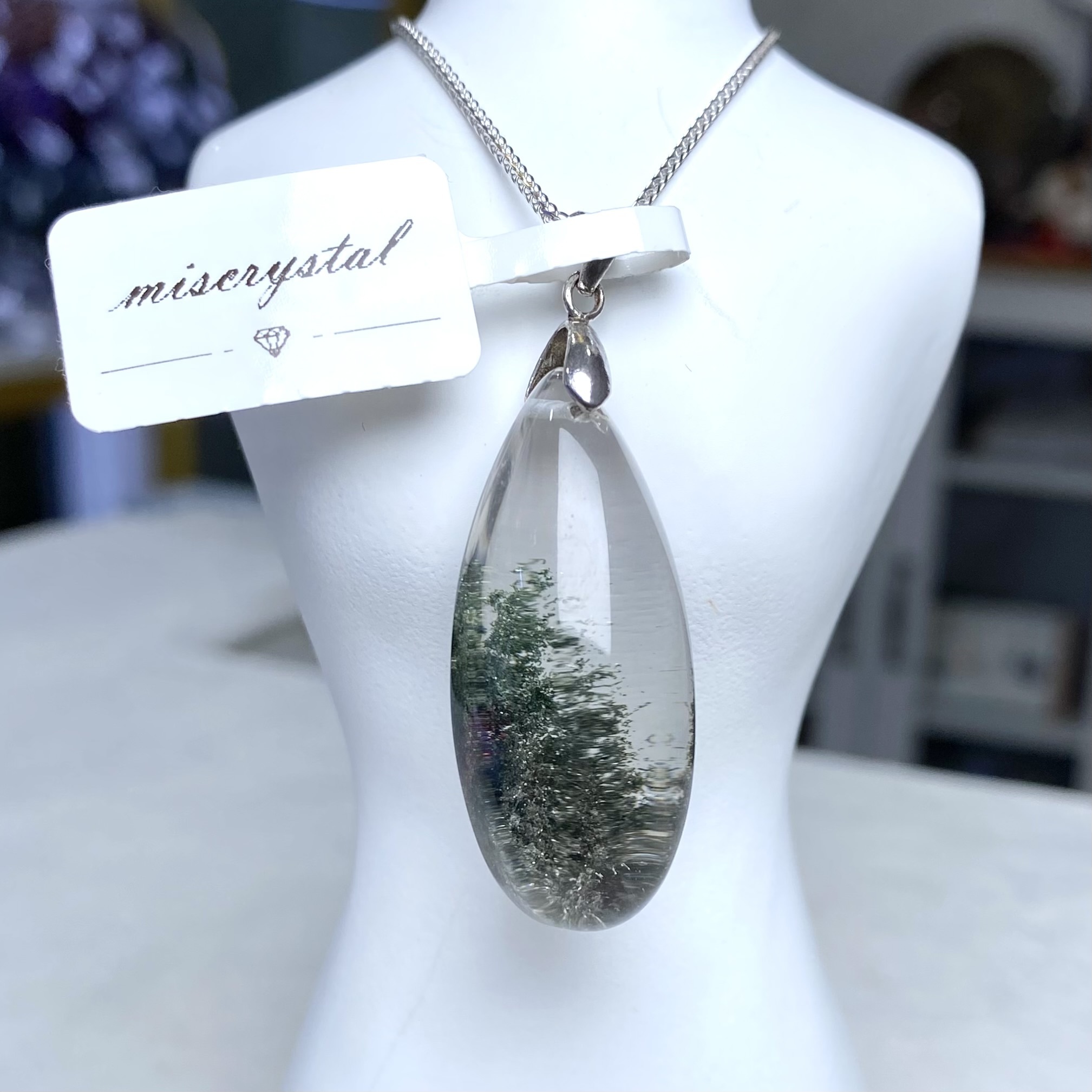 綠幽靈吊墜 #A311