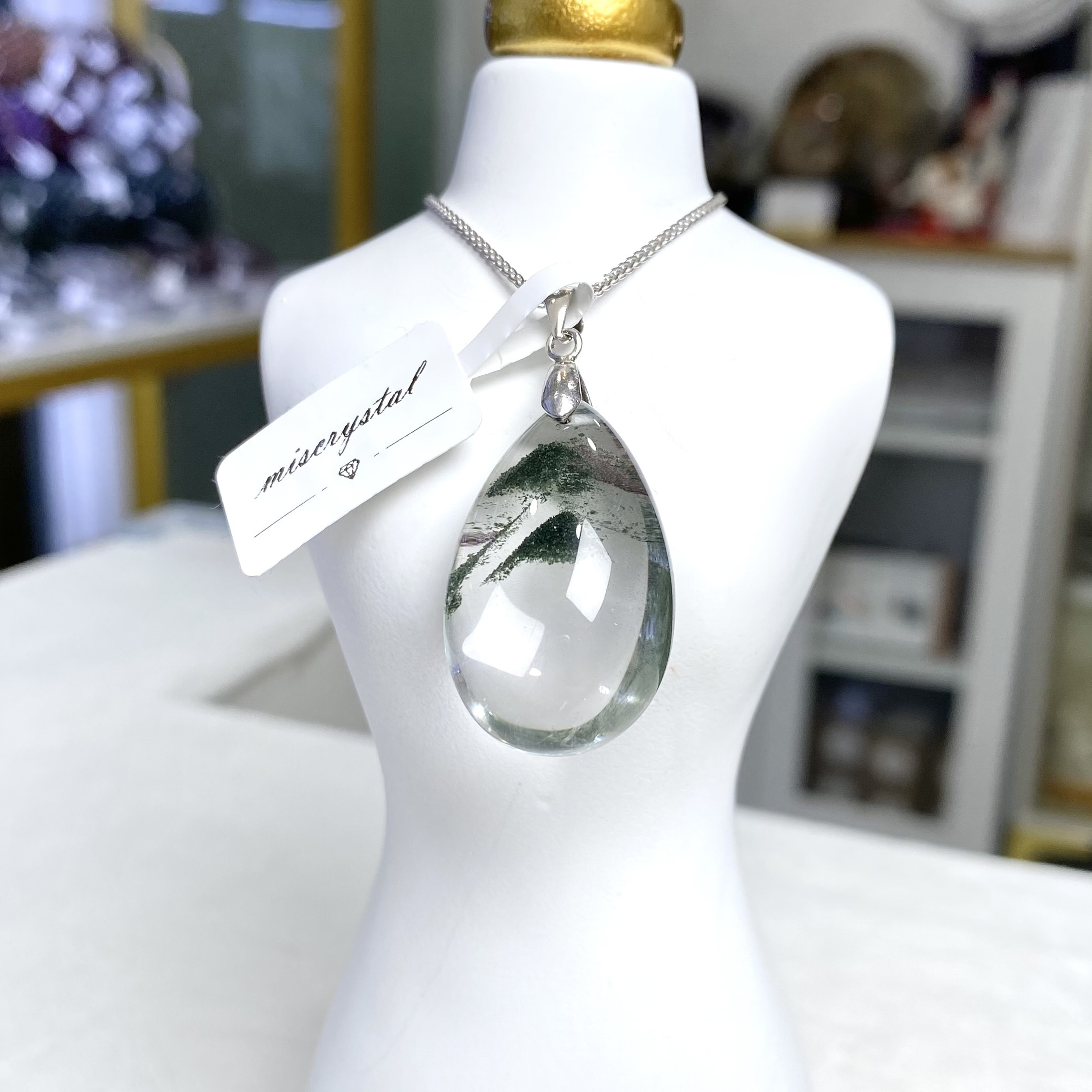 綠幽靈吊墜 #A309