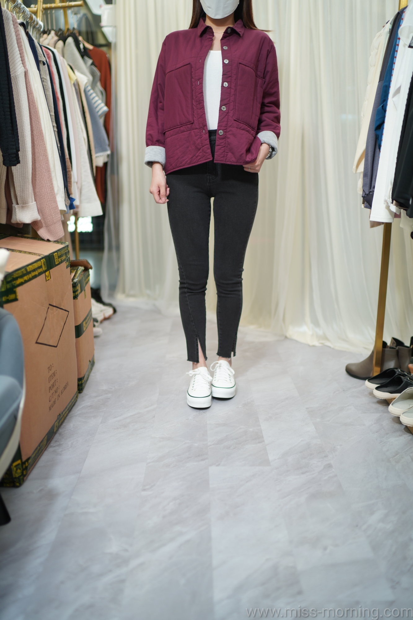 日系感小棉外套(13445)