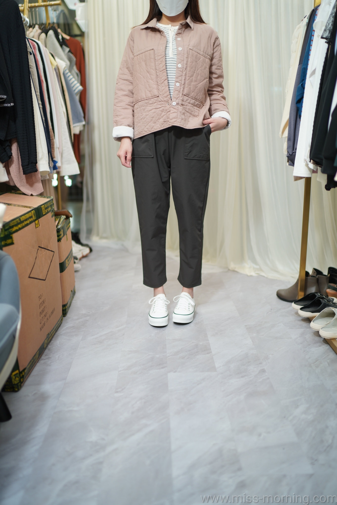 日系感小棉外套(13445)