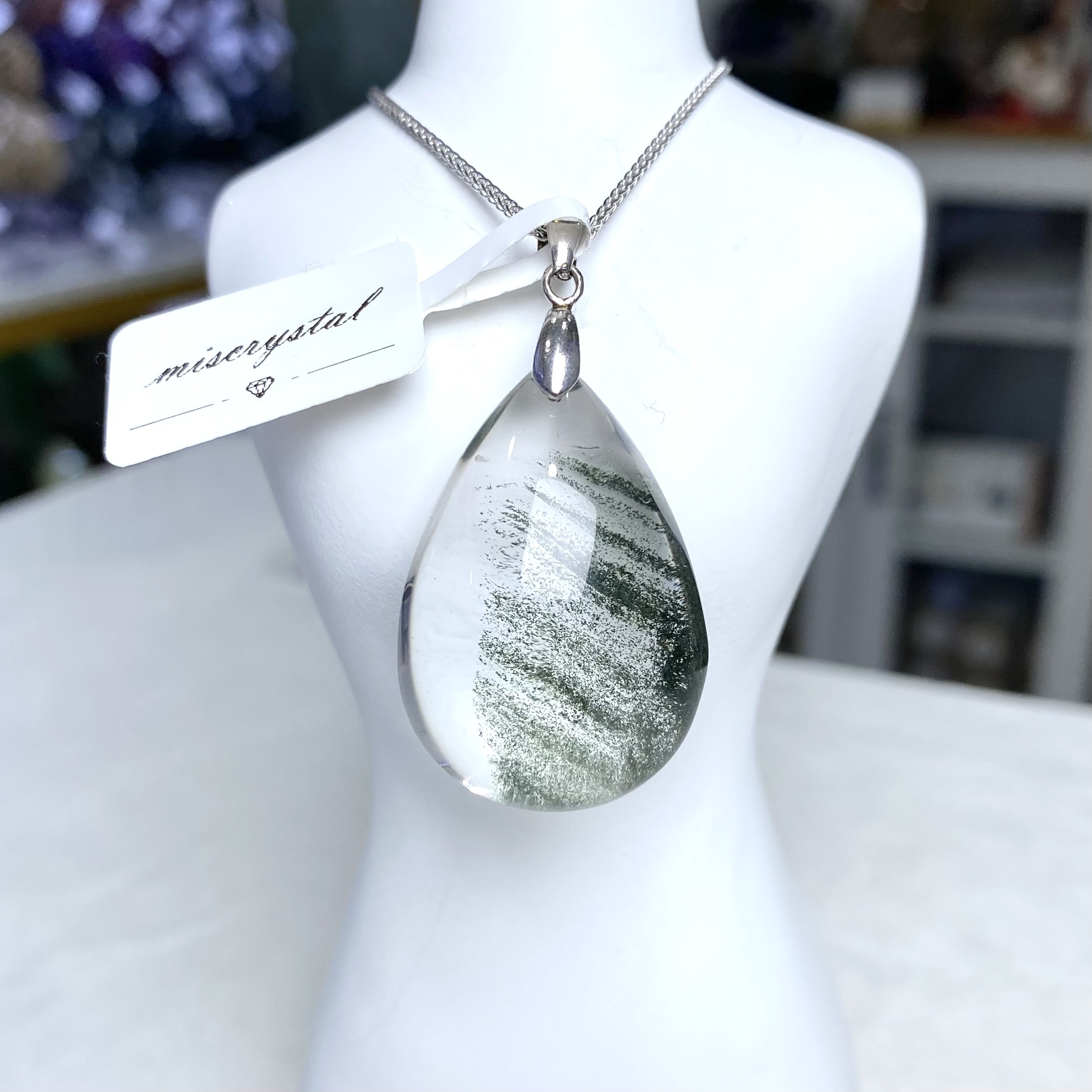 綠幽靈吊墜 #A310