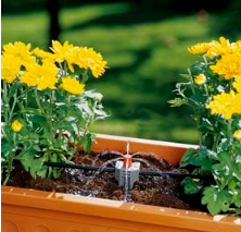 "GARDENA" 德國10-40m範圍 範圍性澆灌細面積噴頭(管末塞x1)(10包/盒)(10個/包)-[8321]