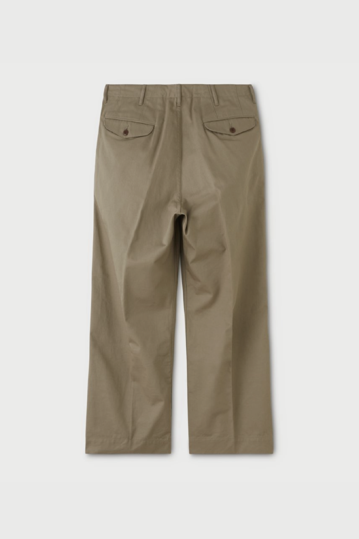 15 PHIGVEL OFFICER TROUSERS WIDE INDIGO メンズ