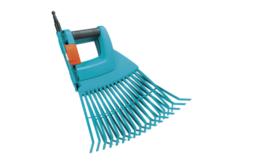 "GARDENA" 德國組合式2合1多功能細齒草耙耙頭-[3107]