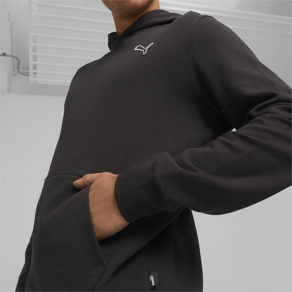 PUMA 帽T 基本系列 BETTER ESS 黑色 織標 厚長袖 中性 67597801