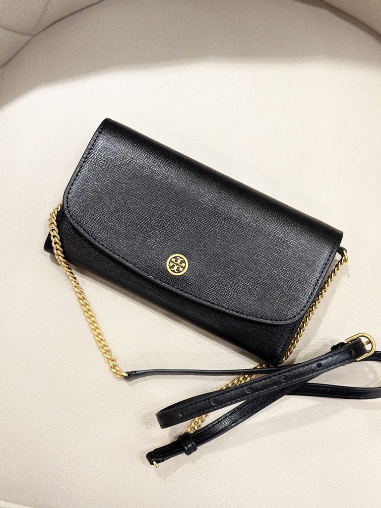 TORY BURCH Robinson Chain Wallet