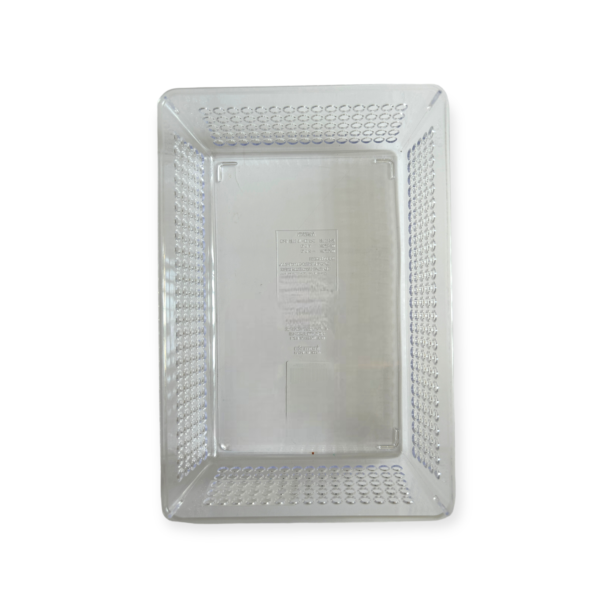 INOMATA 長方形透明收納籃