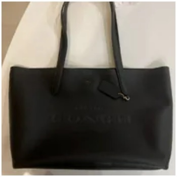 [S] COACH CC050 CAMRN TOTE,IM/BLACK, 195031951961 (SCO545)