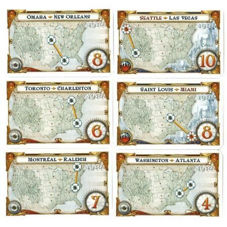 《 GoKids 玩樂小子 》 鐵道任務 美國1910擴充 (EN) Ticket to Ride: USA 1910