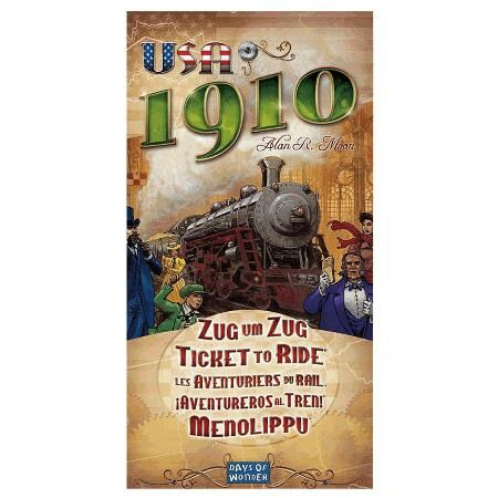 《 GoKids 玩樂小子 》 鐵道任務 美國1910擴充 (EN) Ticket to Ride: USA 1910