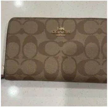 [S] COACH 88913 SIG MDM ID ZP,IM/KHAKI/SADDLE 2, 193971521206 (SCO552)