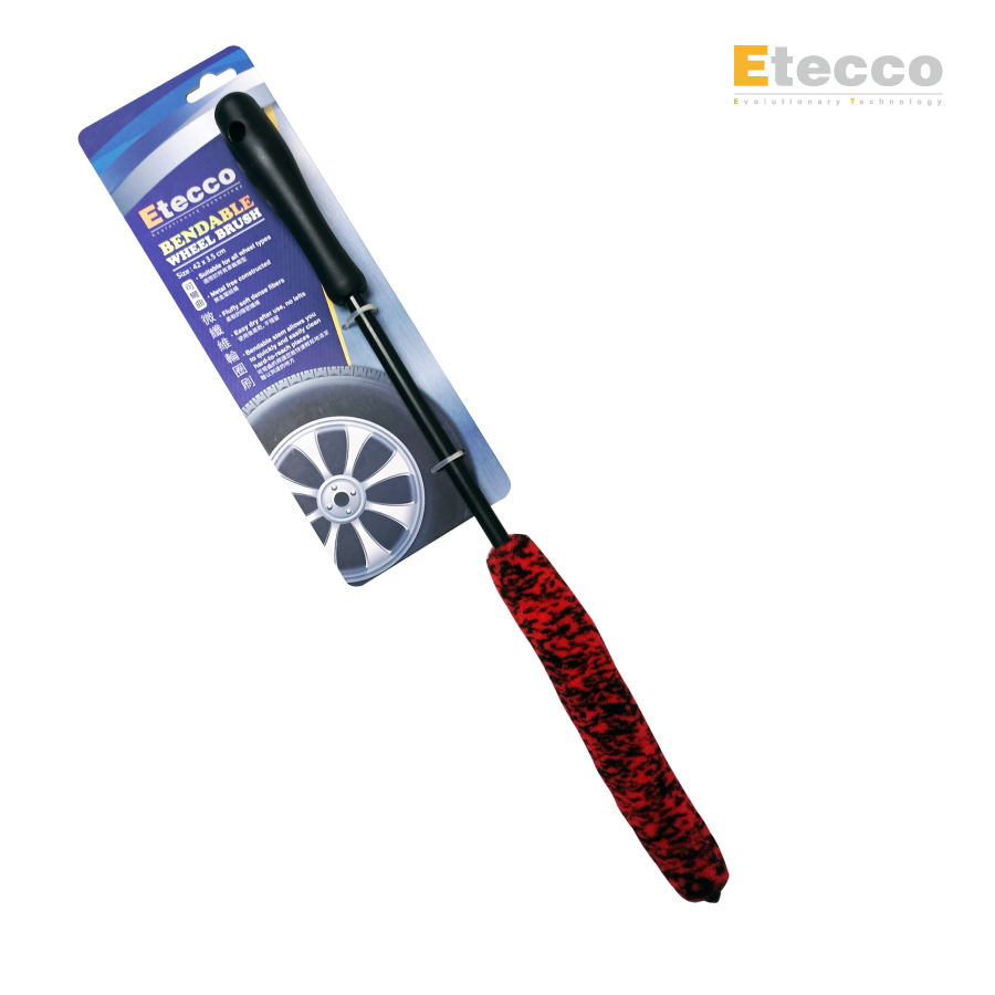 ETECCO 可彎曲微纖維輪圈刷 (42cm)
