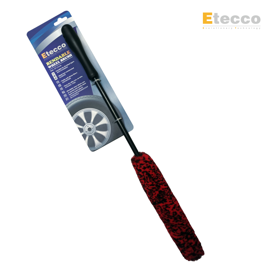 ETECCO 可彎曲微纖維輪圈刷 (47cm)