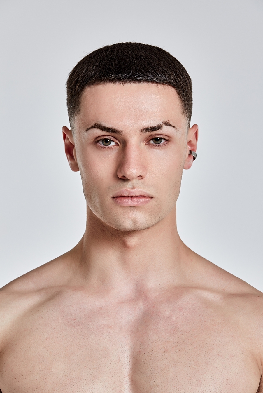 LOUVER Ear Cuff - silver