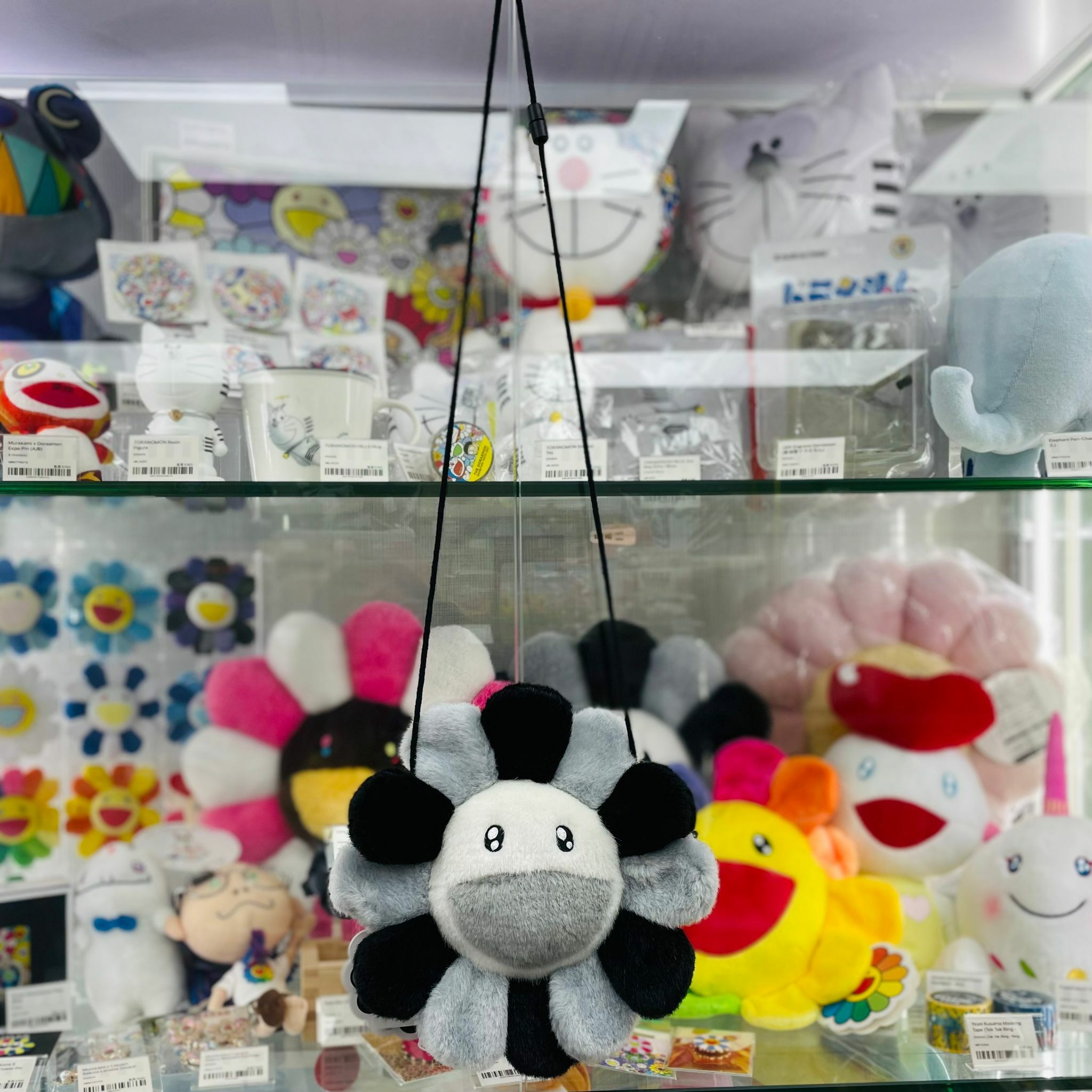 Murakami Flower Bag (Rainbow x white/ light Pink / Grey x Black x White)