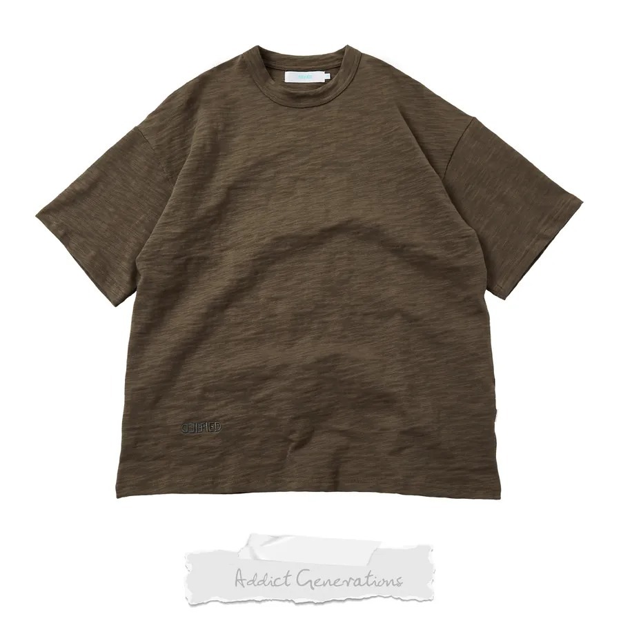 DEIFIED 2023 S/S Classic Slub T-Shirt 卡其＆橄欖綠