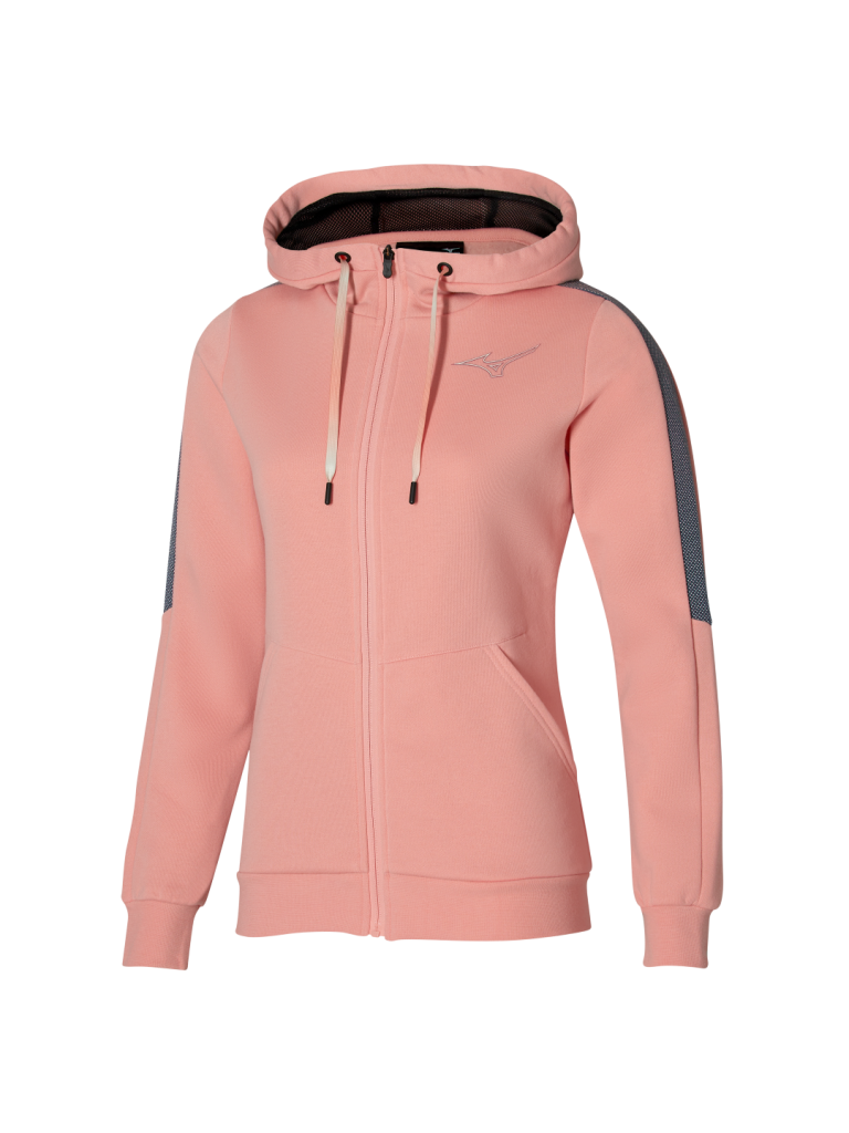 MIZUNO L' RELEASE SWEAT JACKET 女裝外套 粉紅色