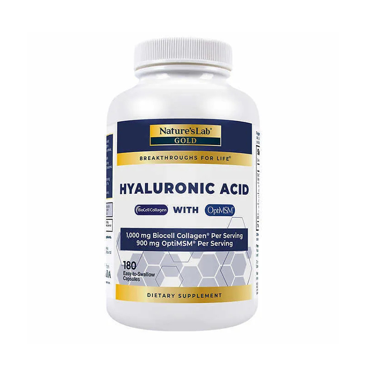 Nature’s Lab Hyaluronic Acid with BioCell Collagen ,180 Vegetarian Capsules