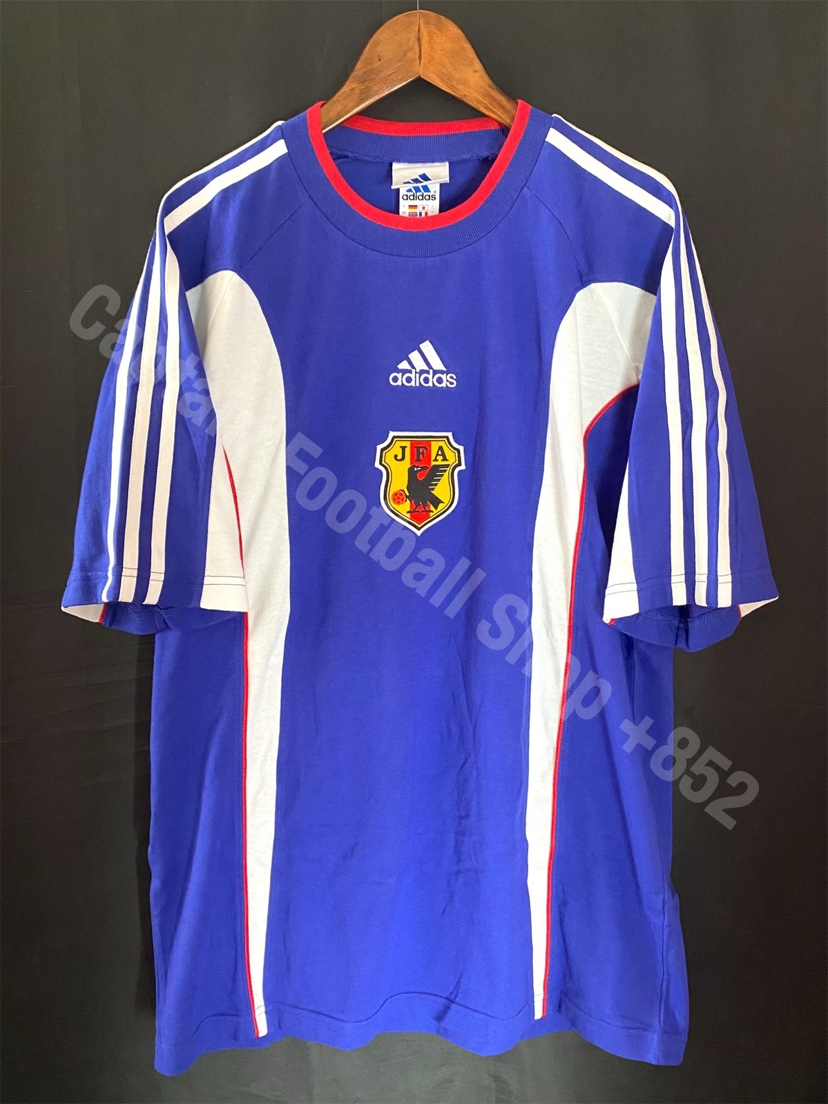 日本隊 2000 亞洲杯 Adidas 球員移動用 T Shirt