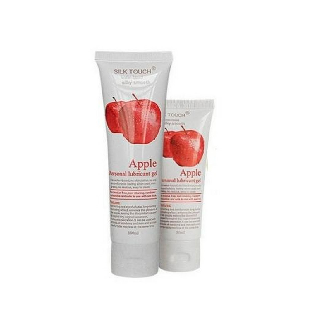 SILK TOUCH Water-based Lubricant - Apple Flavour 100ml