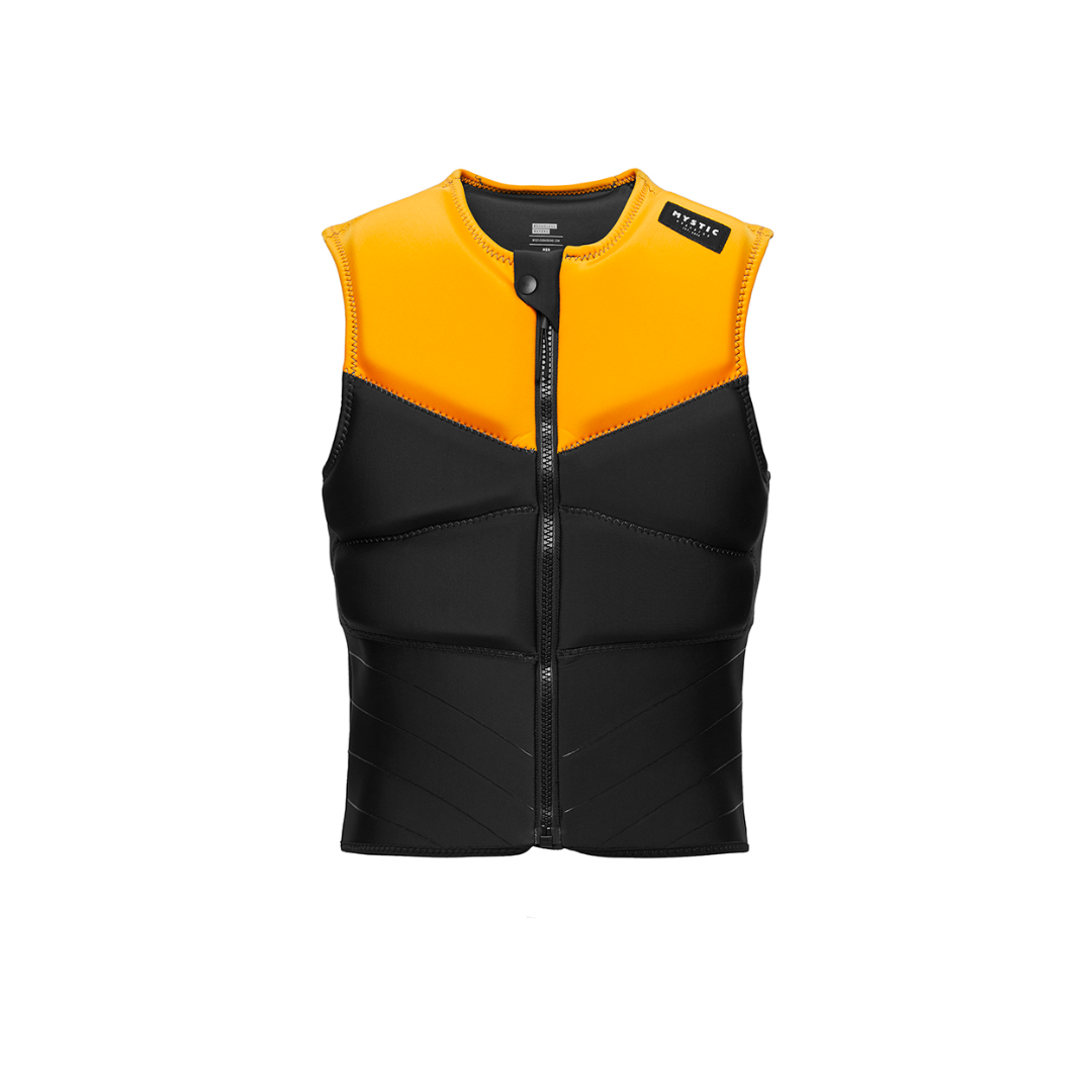 [9折] MYSTIC 男款防撞滑水背心 BLOCK Impact Kite 日光橘 ＠