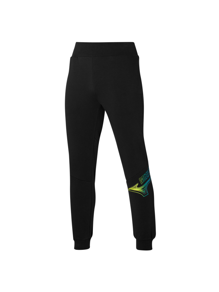 MIZUNO RB SWEAT PANT  男裝 運動長褲 黑色