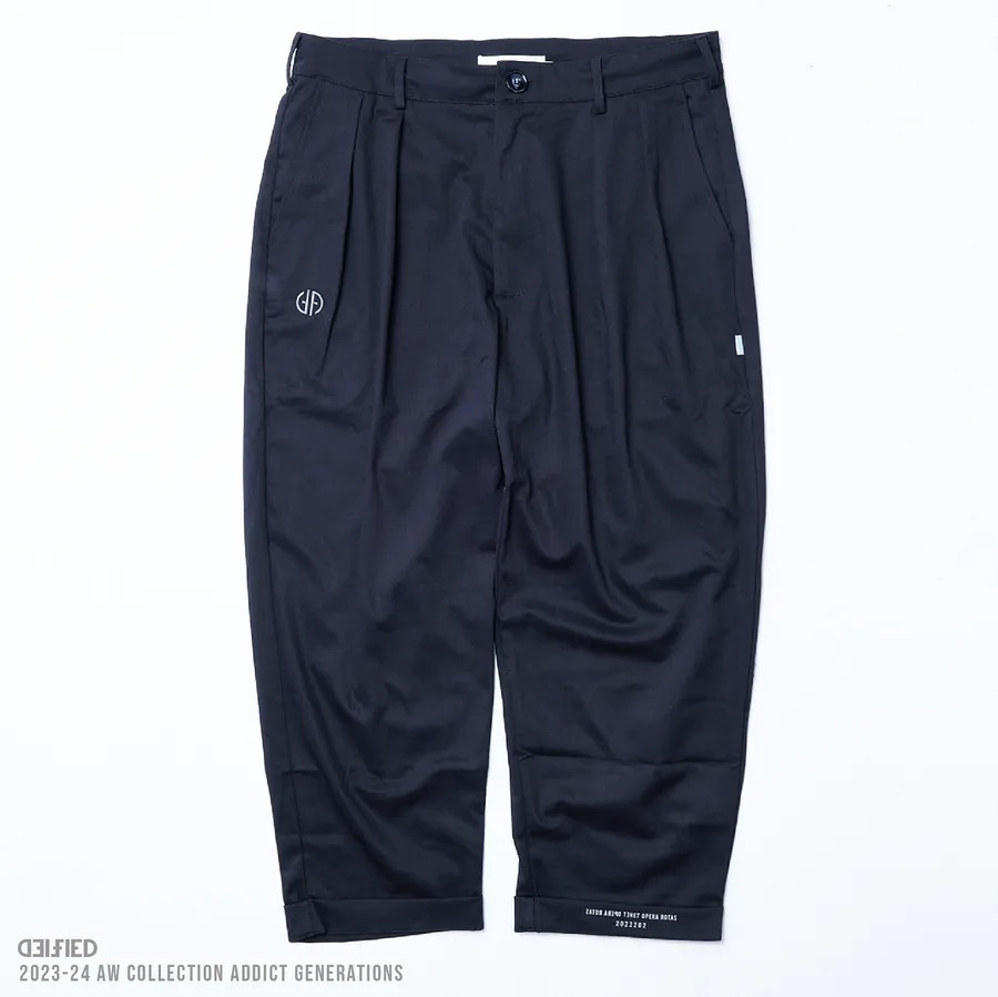 DEIFIED 2023-24 AW DEIFIED Midnight Slacks 黑色