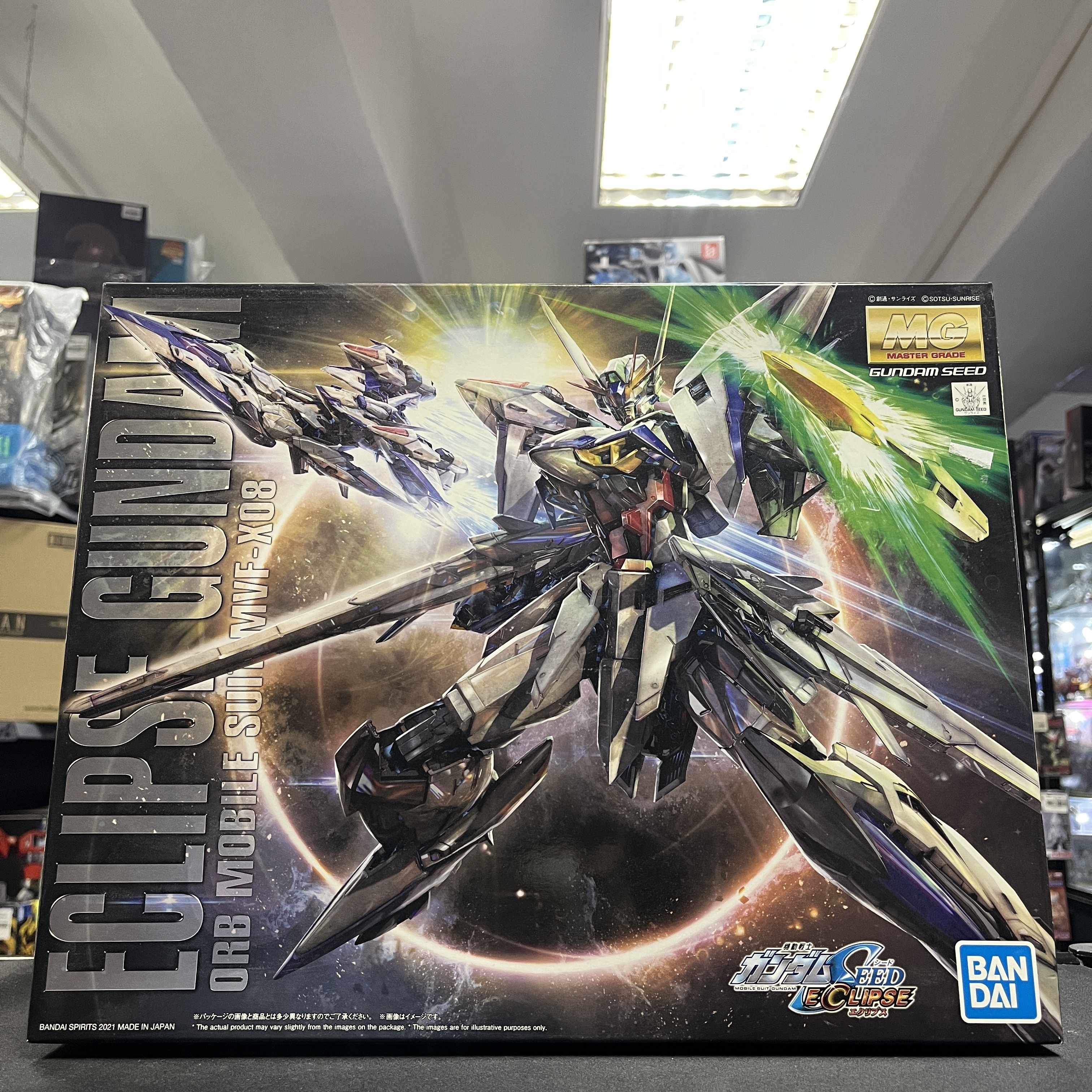 寄賣-GUNDAM MG 1/100 eclipse gundam 