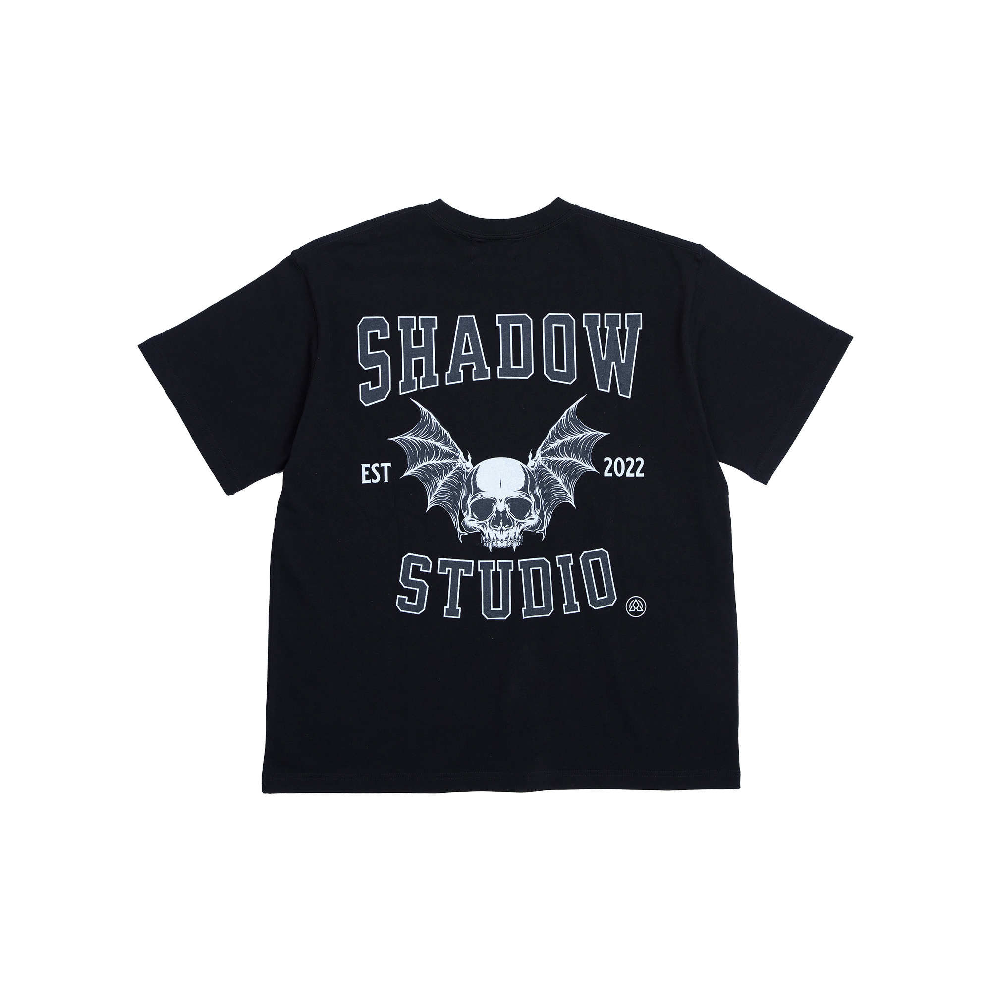 SKELETON BAT LOGO TEE / 骷髏蝙蝠短袖