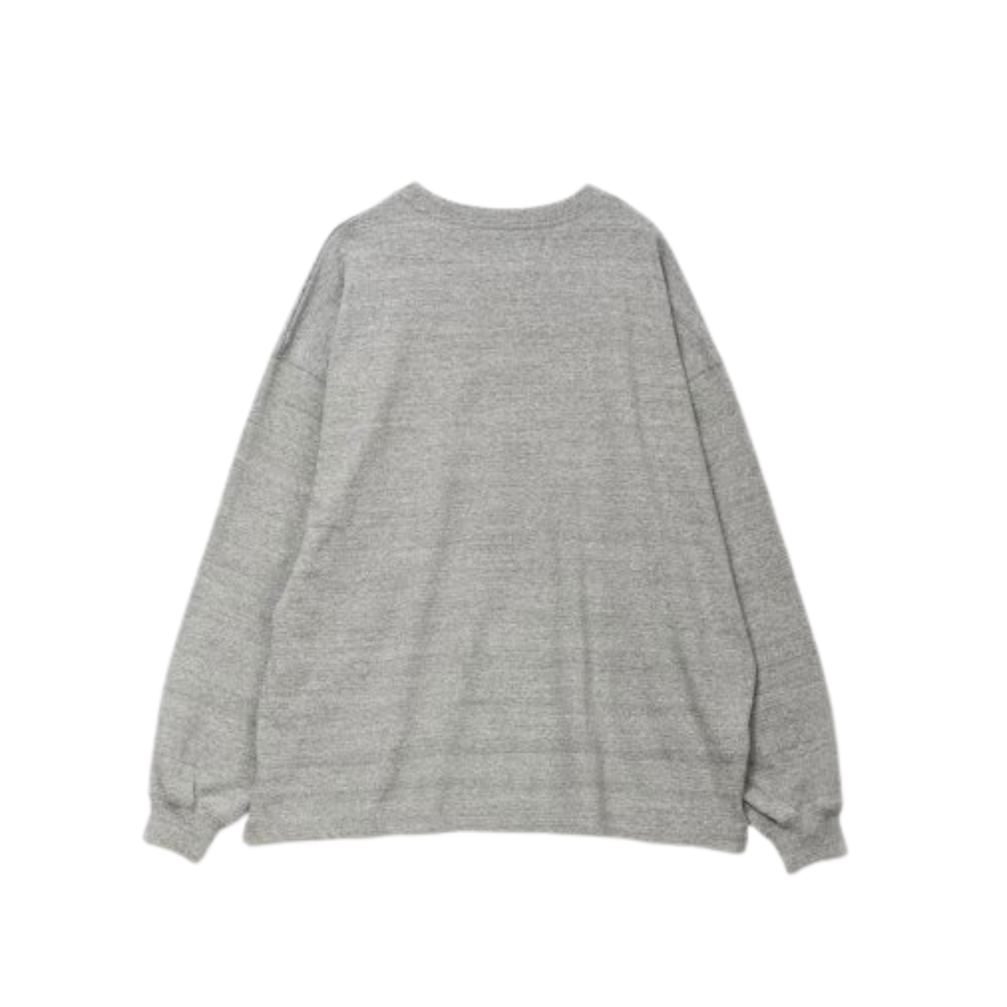 YOKO SAKAMOTO - L/S HENLY NECK / HEATHER GREY YOKO SAKAMOTO - L/S HENLY NECK / HEATHER GREY