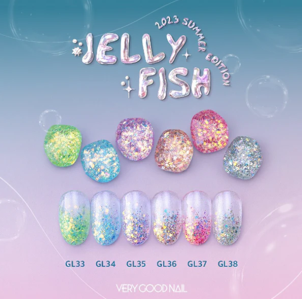 Verygoodnail  Collection-  Jelly Fish 限時優惠價!!