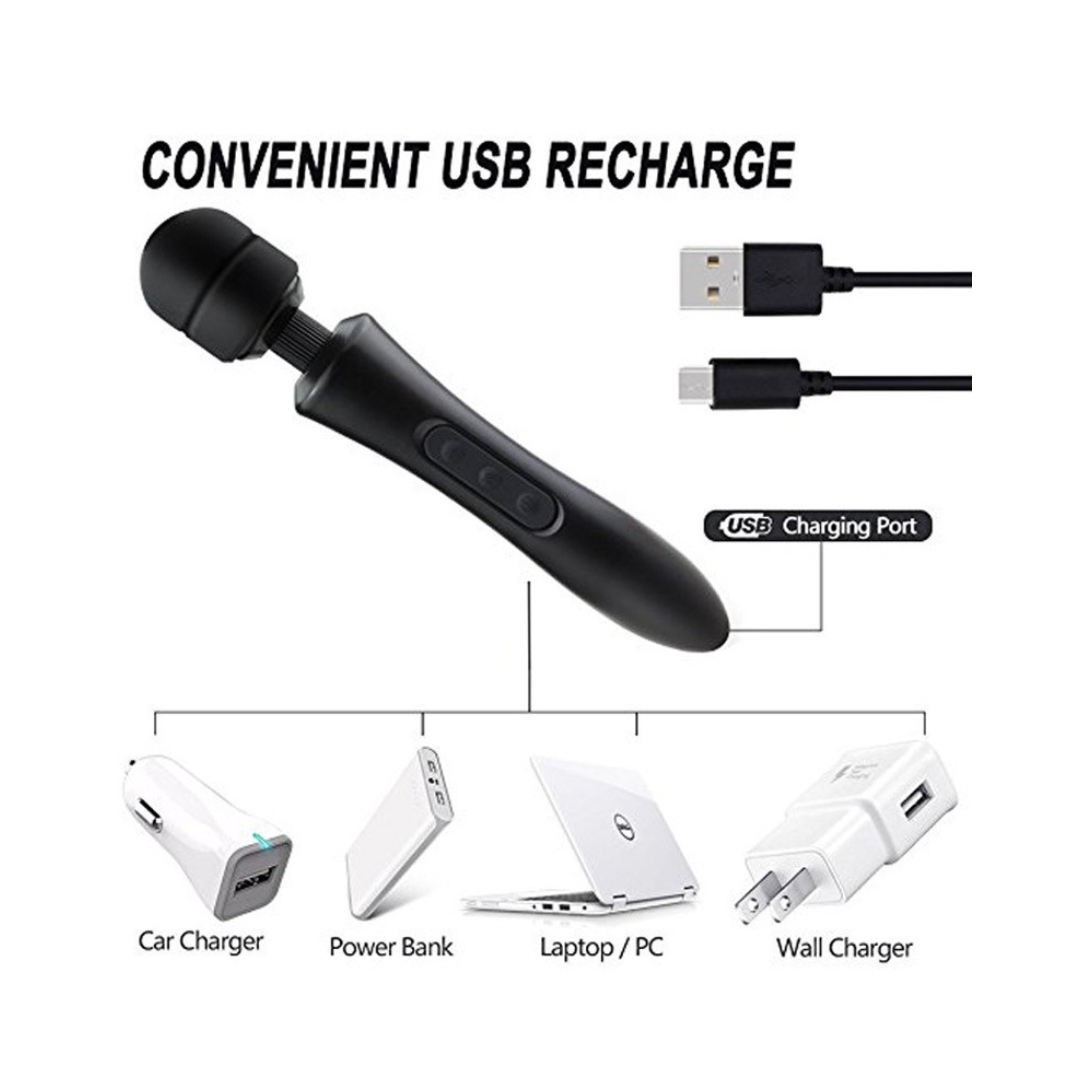 大型黑色AV棒按摩棒