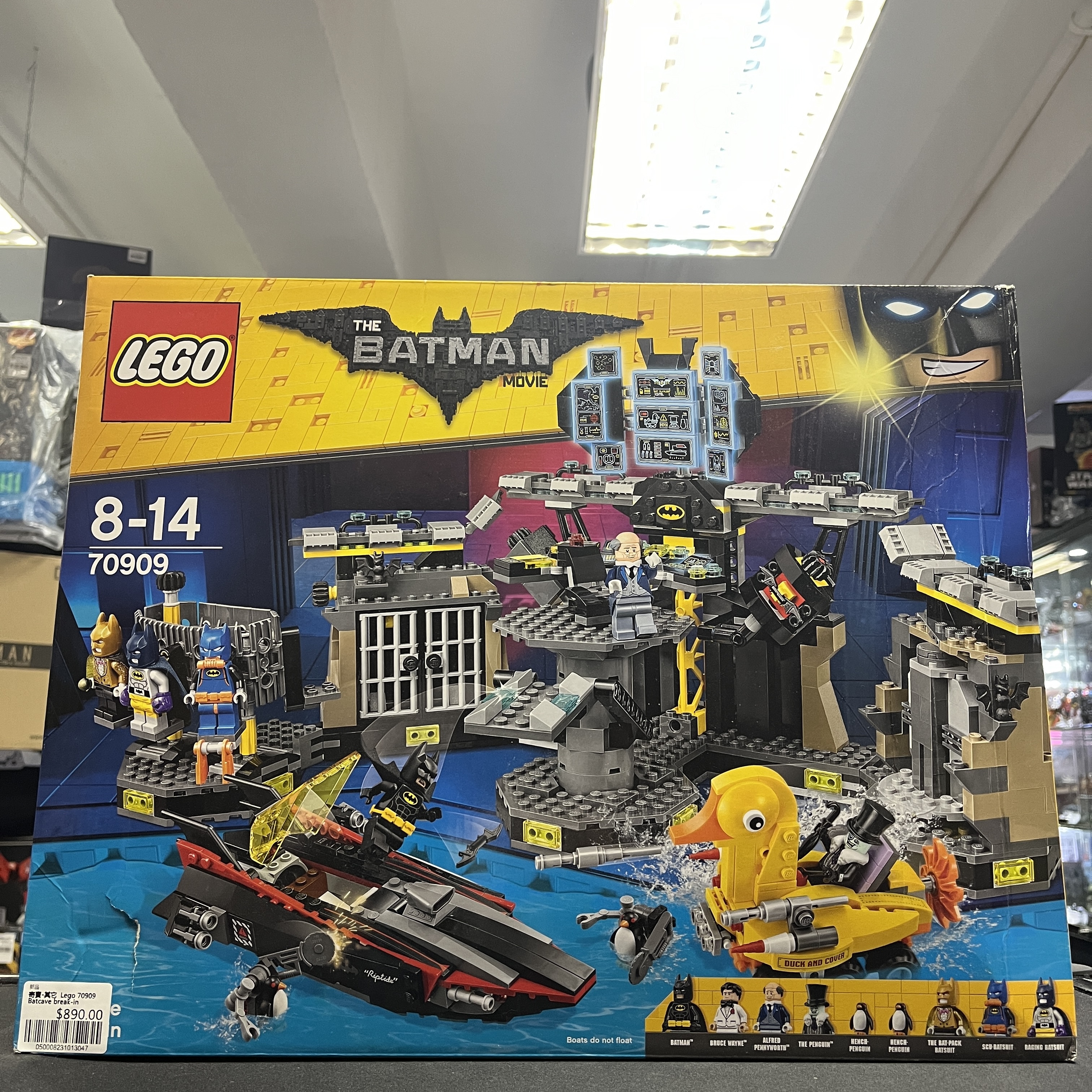 寄賣-其它  Lego 70909 Batcave break-in