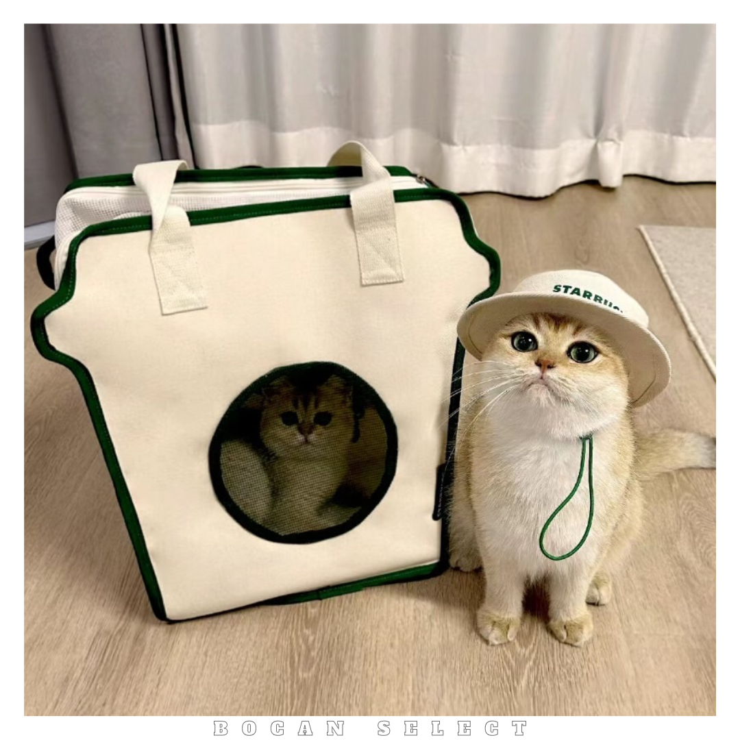 國外 限定款 星巴克 貓狗 寵物 外出 托特包