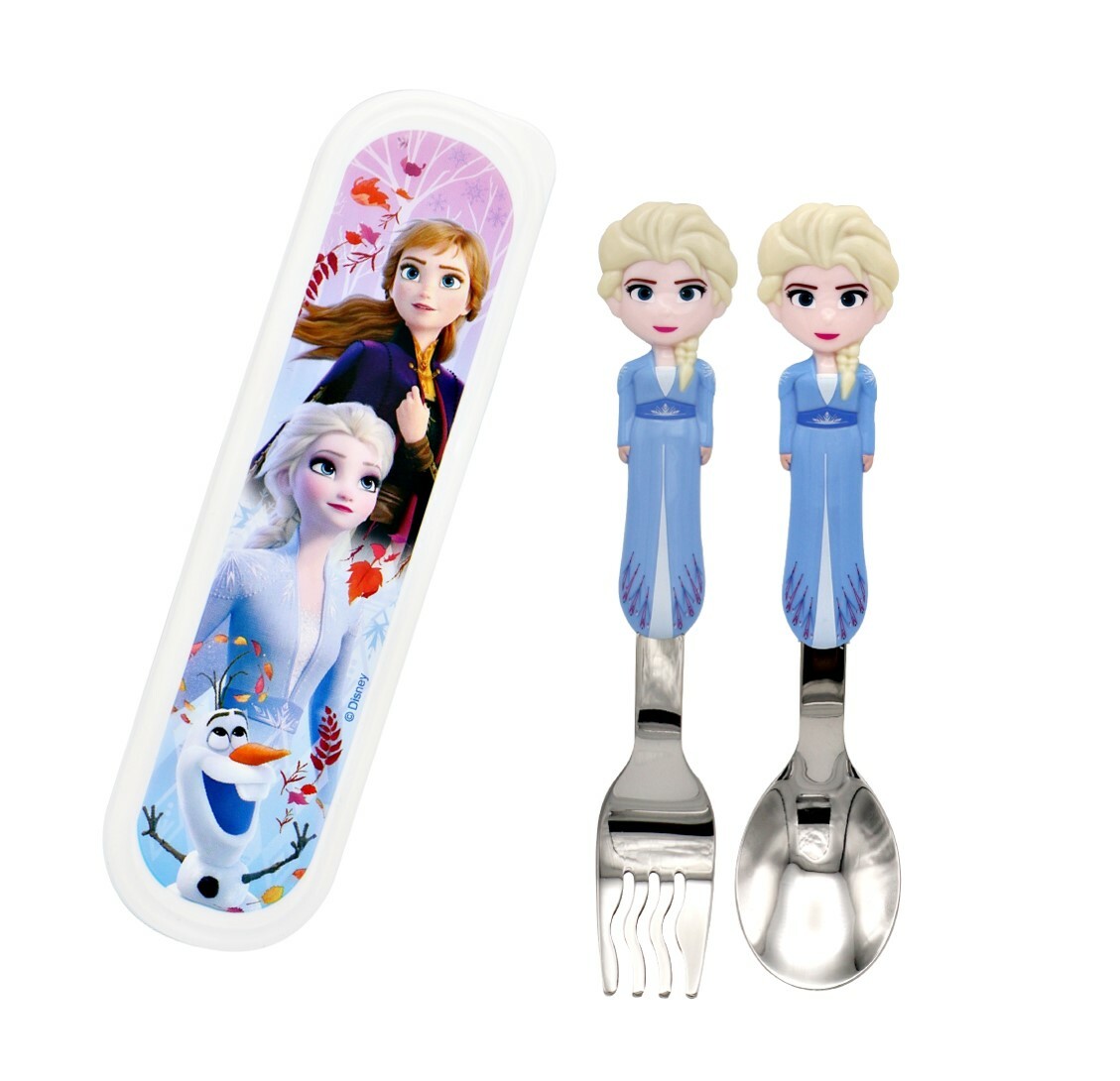 迪士尼魔雪奇緣|不銹鋼餐具套裝 (匙.叉)