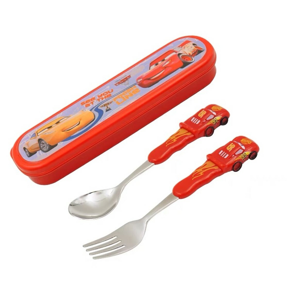 迪士尼反斗車王 - 不銹鋼餐具套裝 (匙.叉)