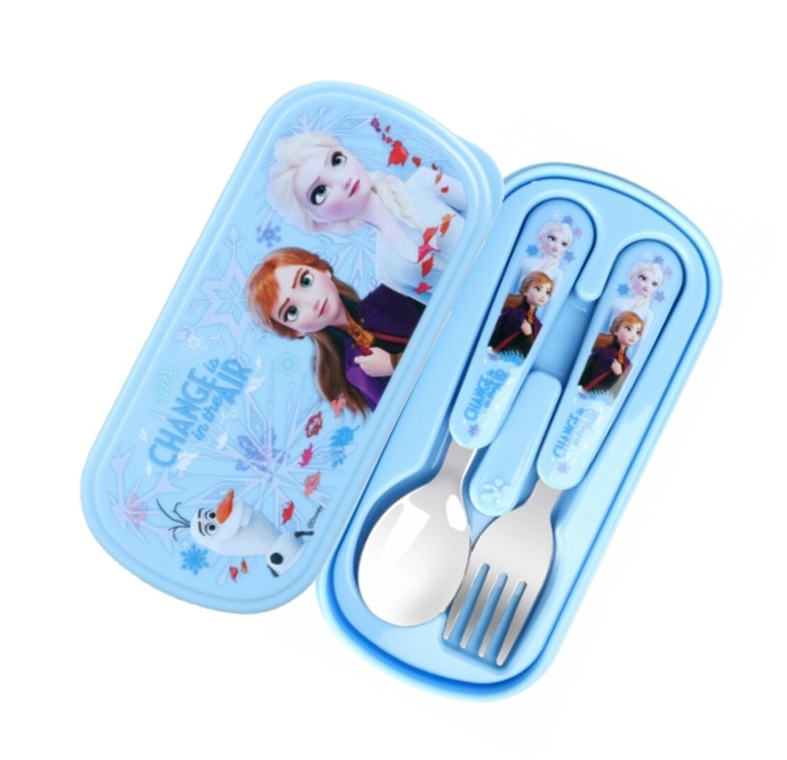 迪士尼魔雪奇緣|不銹鋼餐具套裝 (匙.叉)